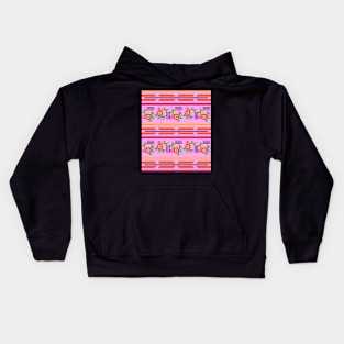 Geometric floral Kids Hoodie